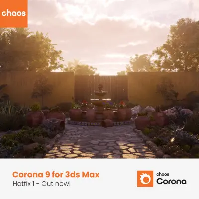 Chaos Corona 11 Hotfix 1for 3ds Max 2016-2024