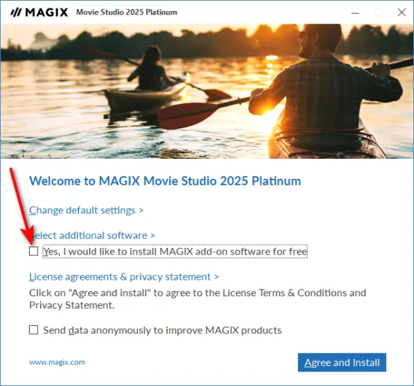 MAGIX Movie Studio 2025 PLATINUM