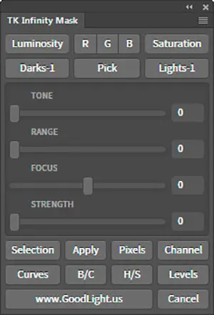 TK Infinity Mask Panel