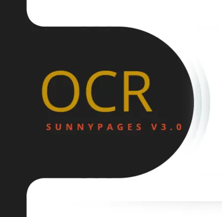 SunnyPages OCR