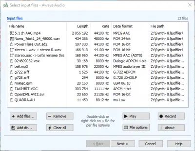 FmjSoft Awave Audio