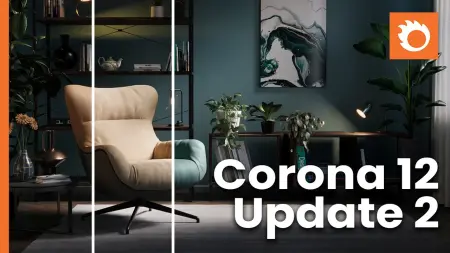 Chaos Corona 12 for 3ds Max, update 2