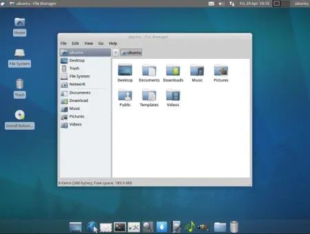 Xubuntu 25.10 Development Branch Theme Mac