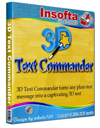 Insofta 3D Text Commander