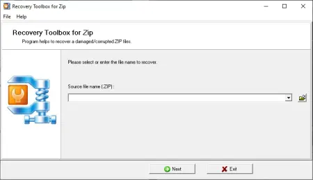 Recovery Toolbox for Zip