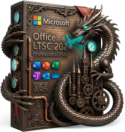 Microsoft Office LTSC 2024 Professional Plus + Visio 2024 Pro + Project 2024 Pro
